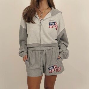 United States of Boys Lie shorts set